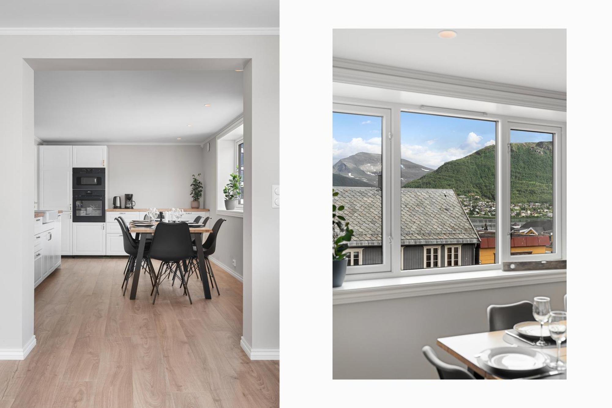 Arctic Homes - Historical Tromso House With View Exterior photo